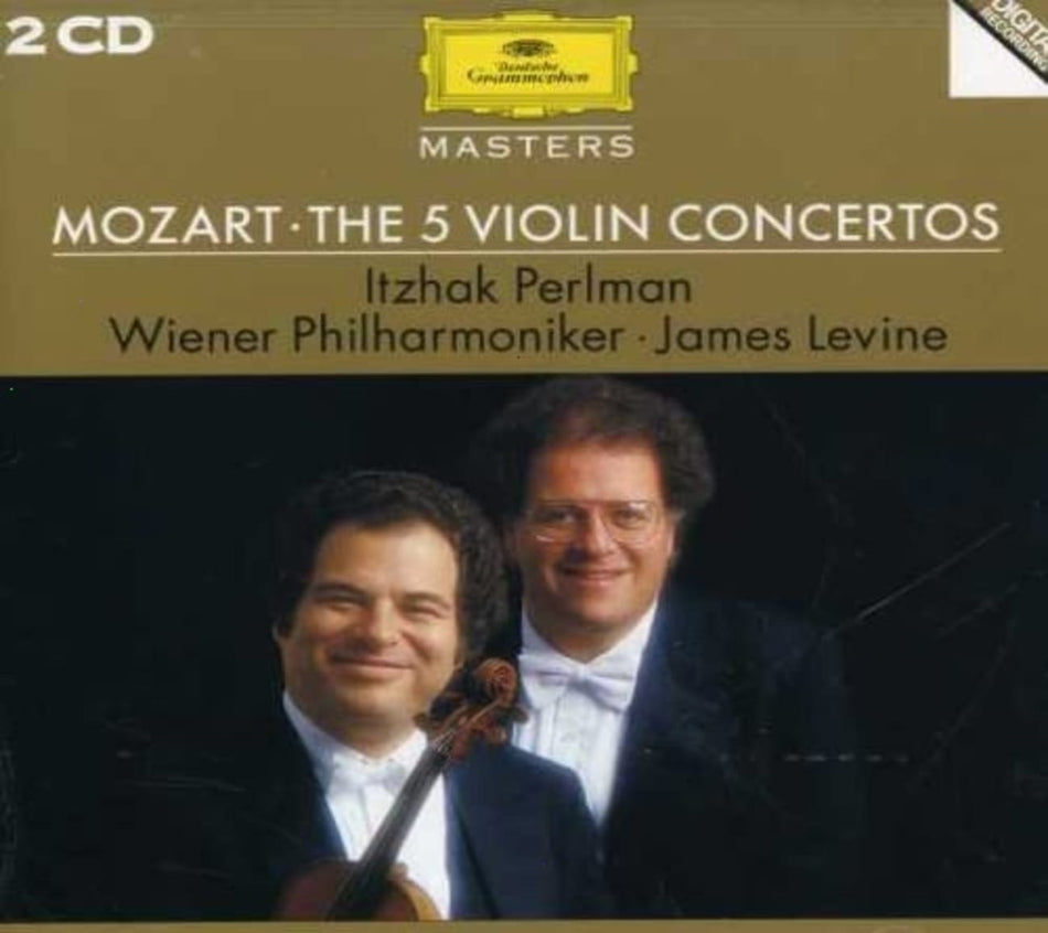 PERLMAN ITZHAK - MOZART: THE 5 VIOLIN CONCERTOS - [CD]