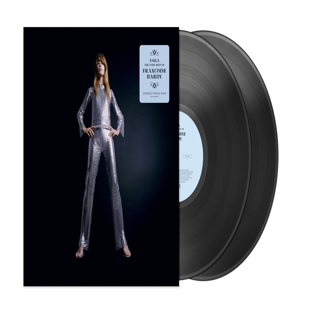 Francoise Hardy - Voila: The Very Best Of - Black - [Vinyl]
