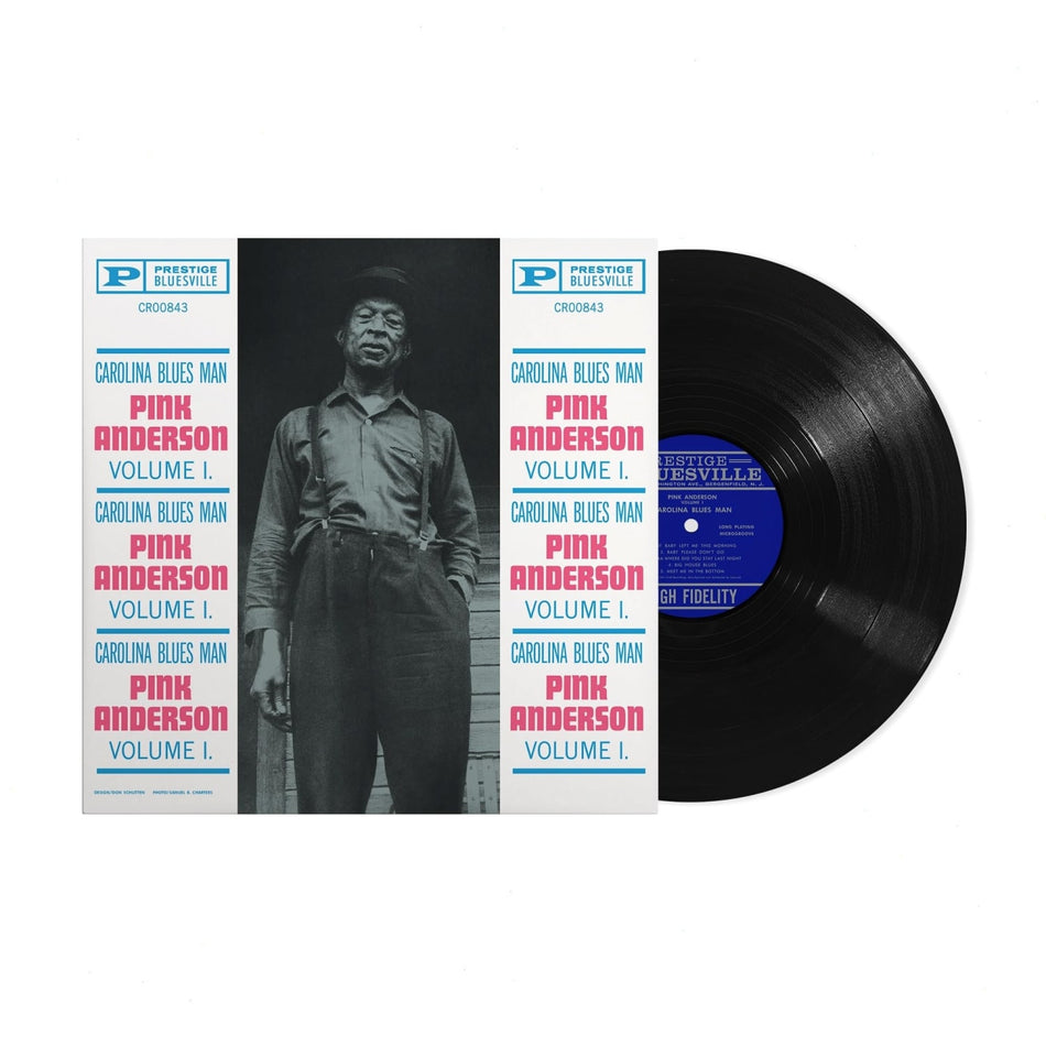Pink Anderson - Vol. 1: Carolina Blues Man (Bluesville Acoustic Sounds Series) - (180 Gram Vinyl) - [Vinyl]