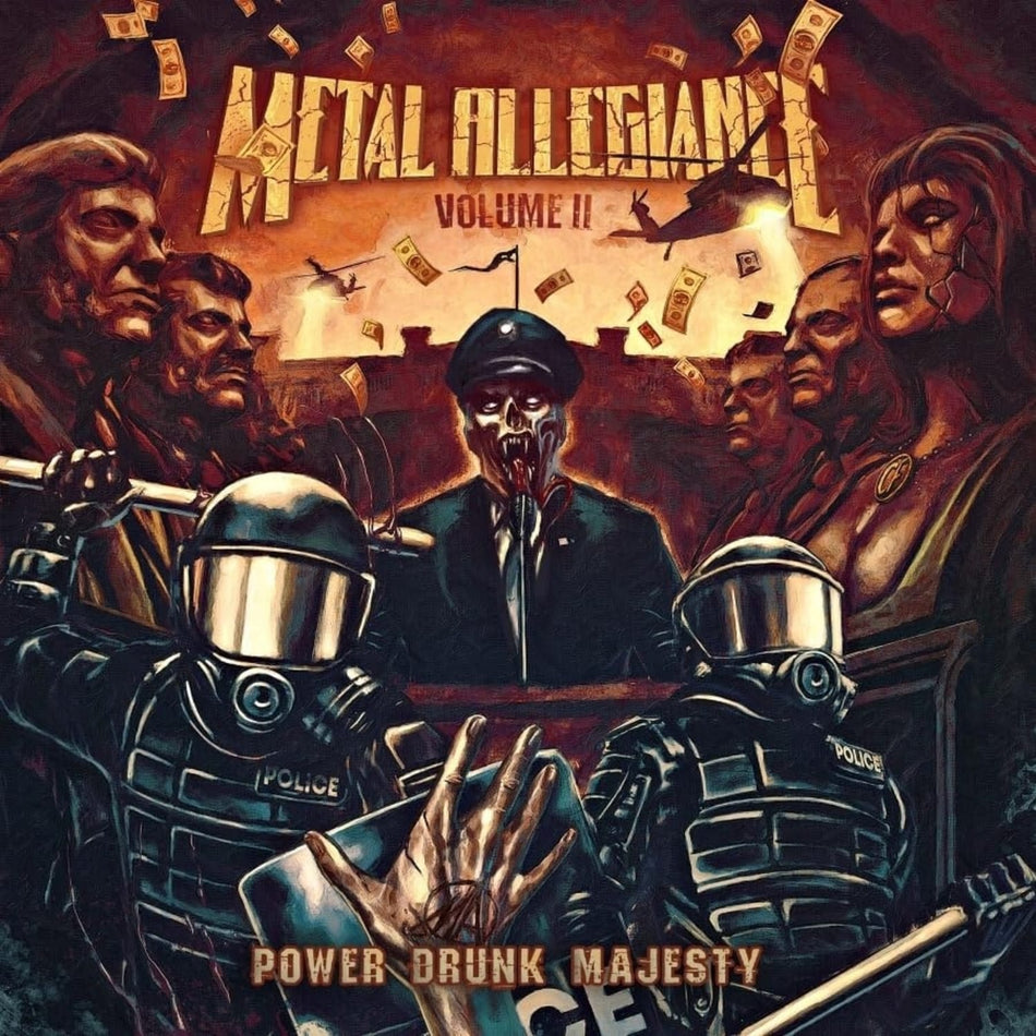 Metal Allegiance - Volume II: Power Drunk Majesty - (Colored Vinyl, Brown, Blue) - [Vinyl]