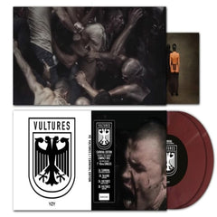 KANYE WEST / TY DOLLA SIGN - Vultures 1 - Carnival Maroon Edition - 2 x 7-inch + CD - [Vinyl]