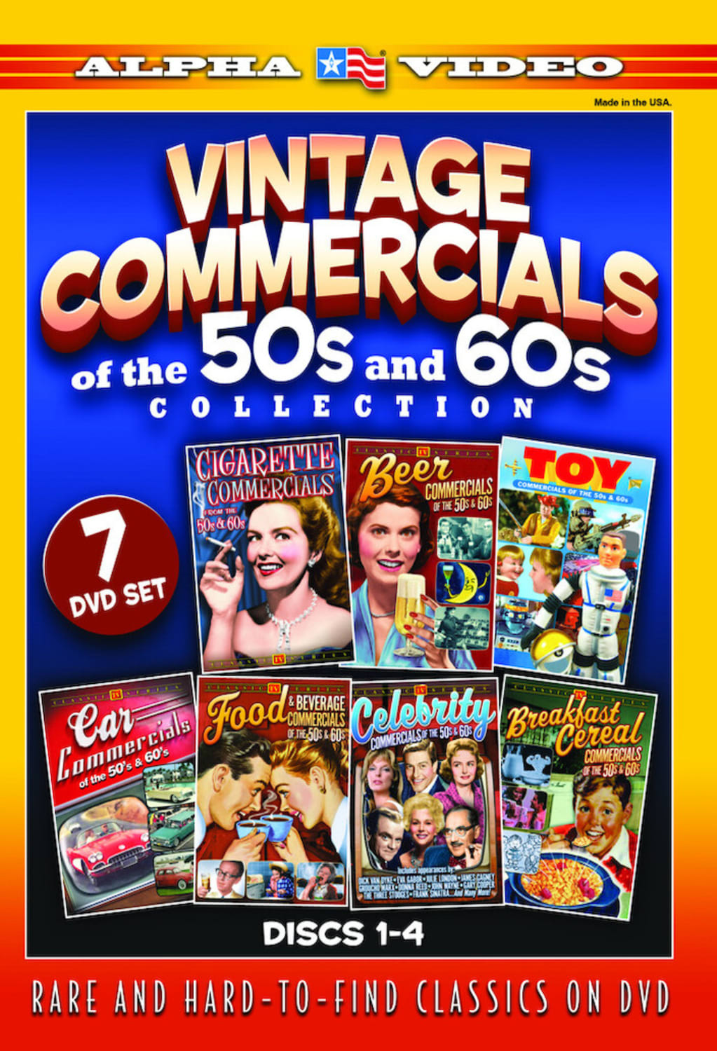 Vintage Commercials Of The 50s And 60s Collection - (Boxed Set) - [DVD]