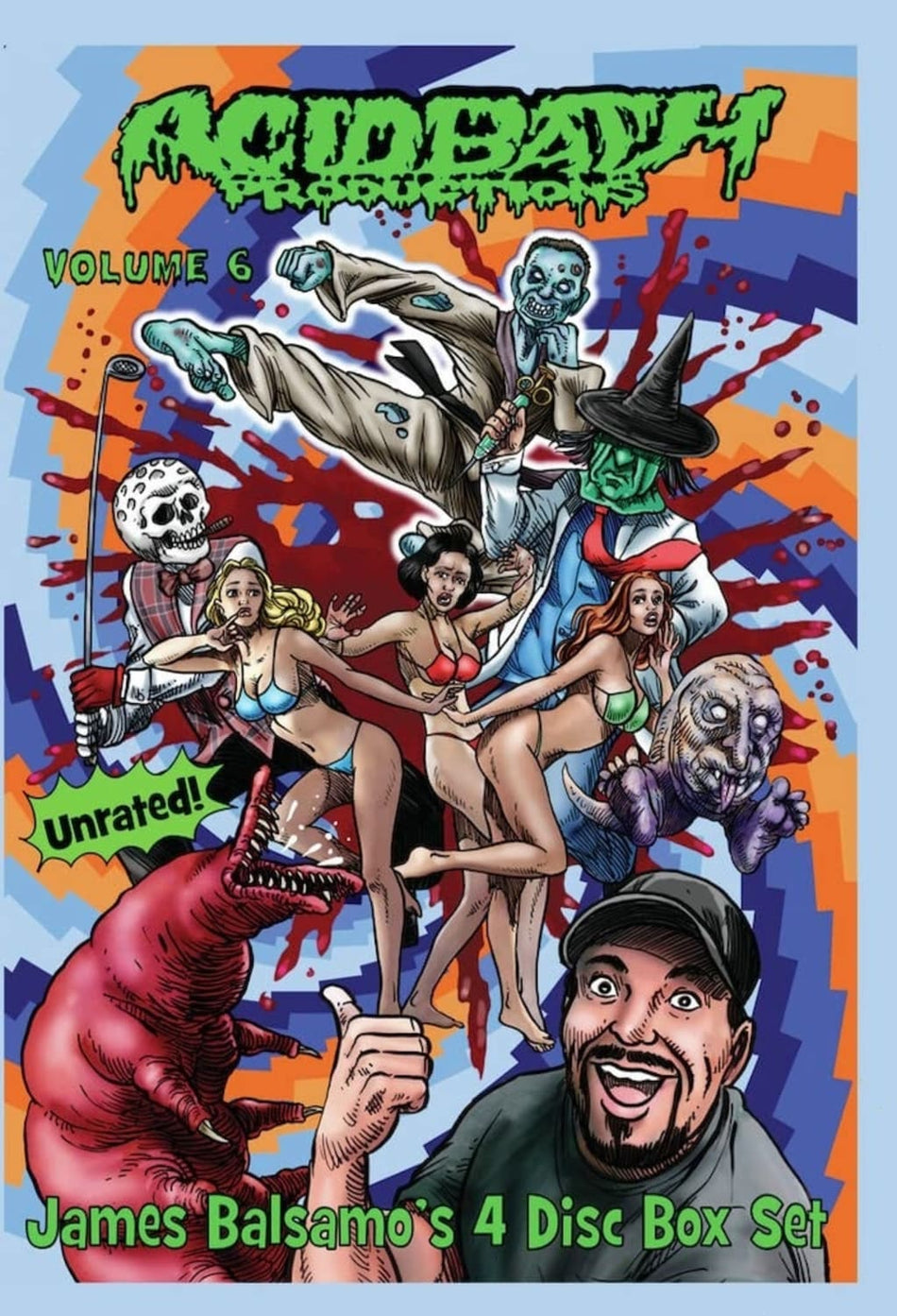 Acid Bath Productions, Volume 6 - (Boxed Set) - [DVD]