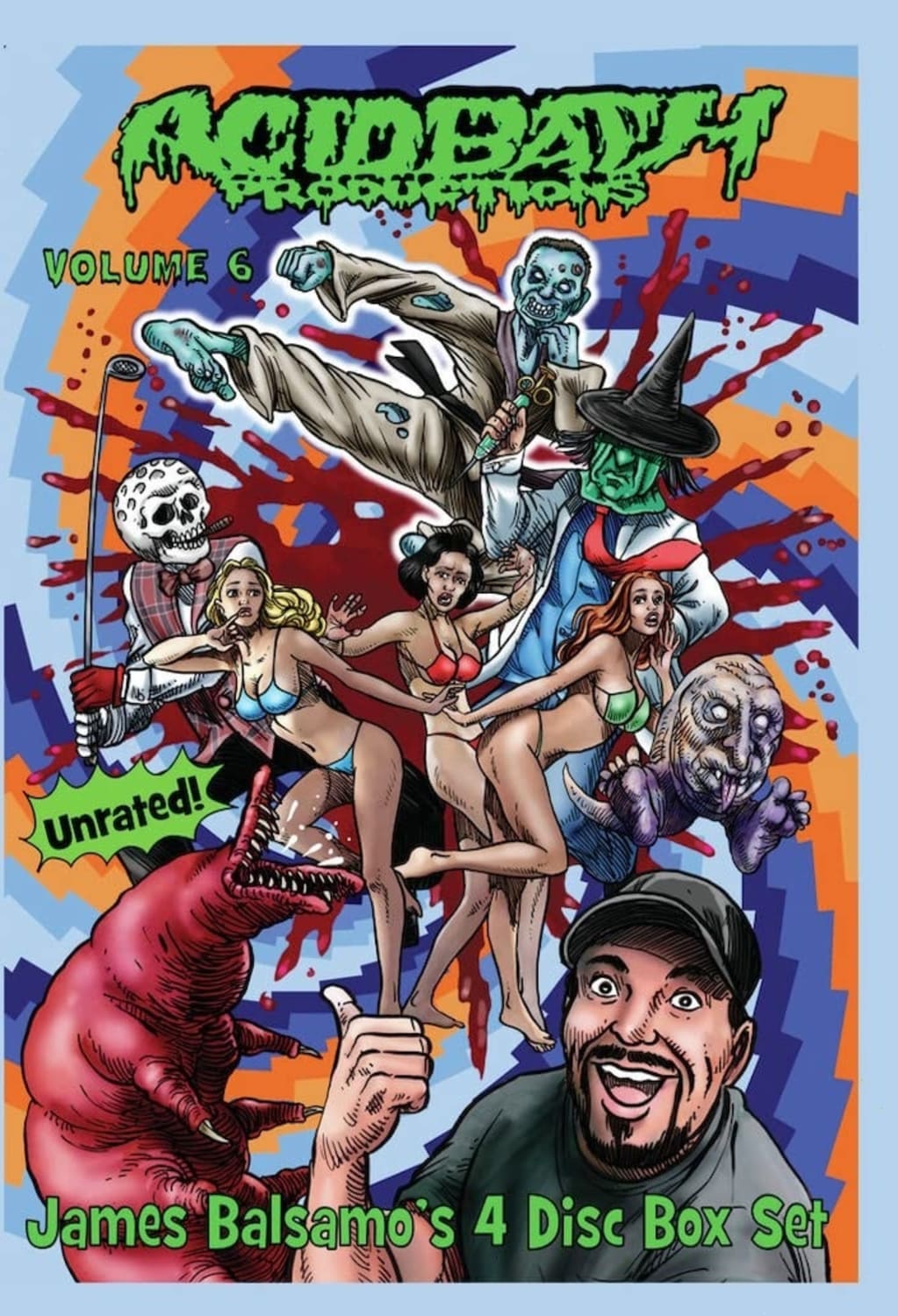 Acid Bath Productions, Volume 6 - (Boxed Set) - [DVD]