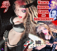 The Great Kat - WAGNER GODDESS CHOPIN AND SHREDDERRIFIC - [CD]