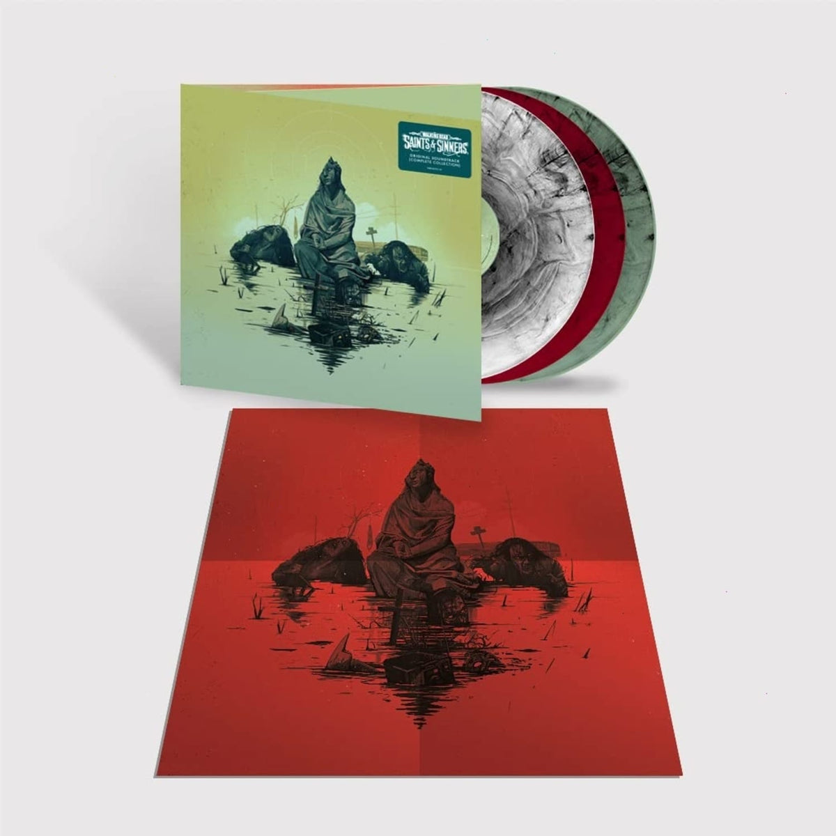 Various Artists - The Walking Dead: Saints & Sinners (Original Soundtrack) (Complete Collection) - (Clear Vinyl, Red, Green, Smoke) - [Vinyl]