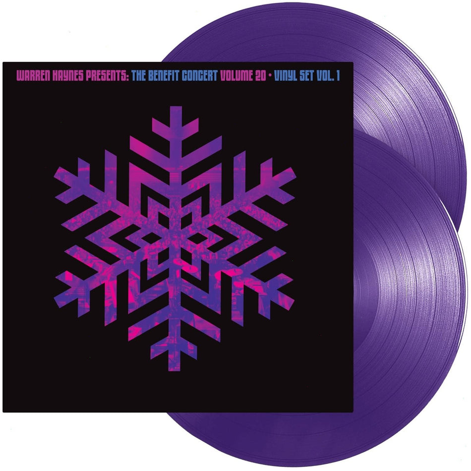 Warren Haynes - Warren Haynes Presents: The Benefit Concert Volume 20, Vinyl Vol. 1 - (180 Gram Vinyl, Colored Vinyl, Purple) - [Vinyl]