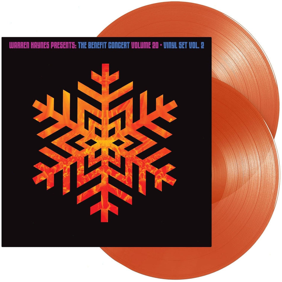Warren Haynes - Warren Haynes Presents: The Benefit Concert Volume 20, Vinyl Vol. 2 - (180 Gram Vinyl, Colored Vinyl, Orange) - [Vinyl]