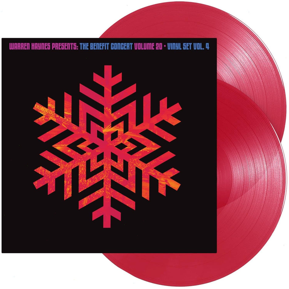 Warren Haynes - Warren Haynes Presents: The Benefit Concert Volume 20, Vinyl Vol. 4 - (180 Gram Vinyl, Colored Vinyl, Red) - [Vinyl]