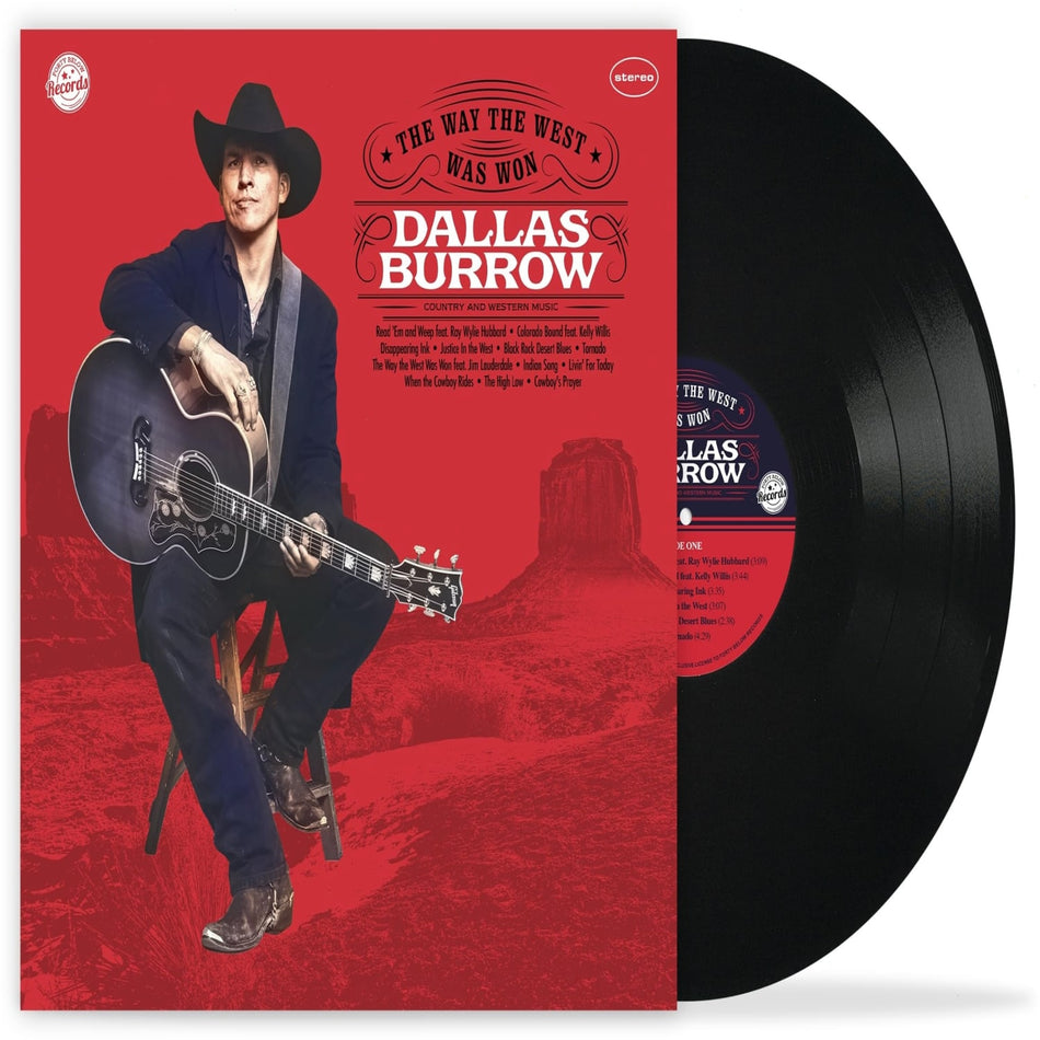 Dallas Burrow - The Way the West Was Won - (140 Gram Vinyl) - [Vinyl]