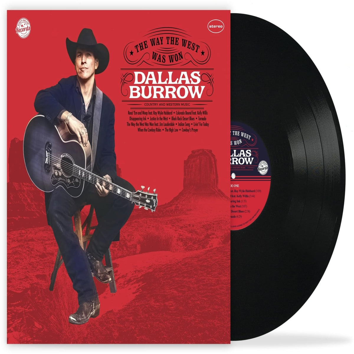 Dallas Burrow - The Way the West Was Won - (140 Gram Vinyl) - [Vinyl]
