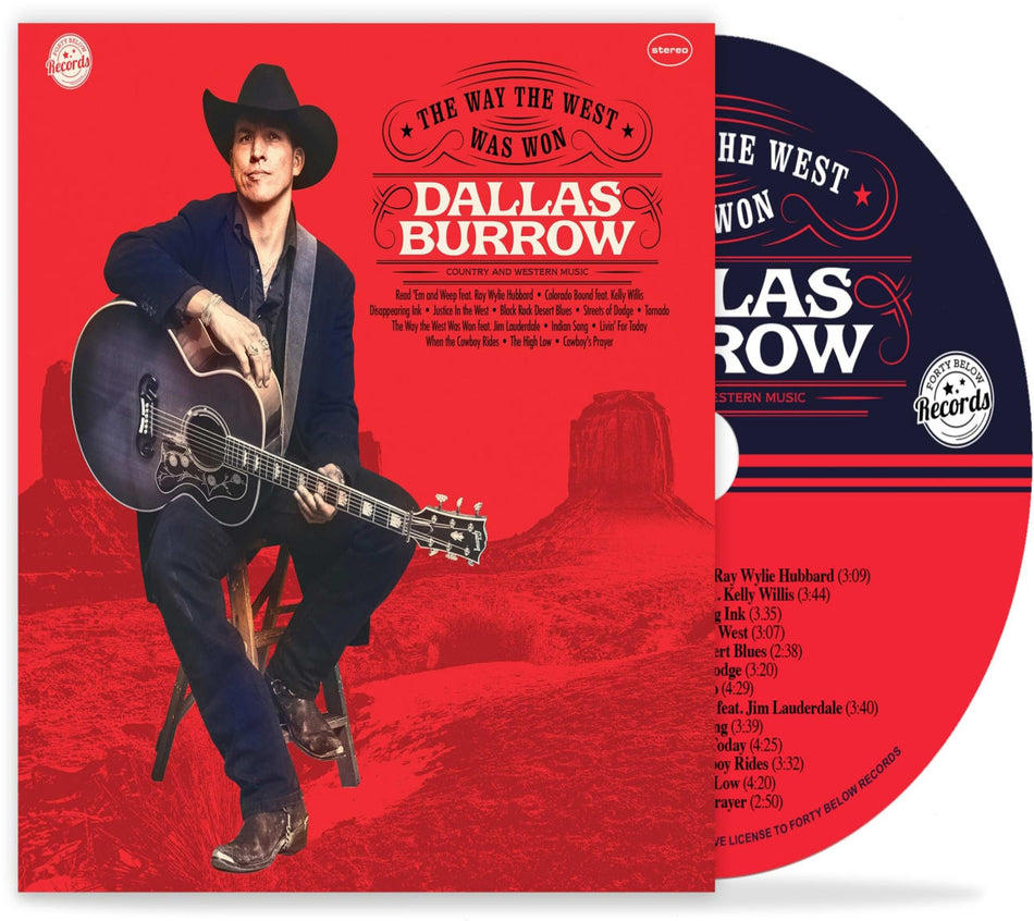 Dallas Burrow - The Way the West Was Won - (Poster, Digipack Packaging) - [CD]