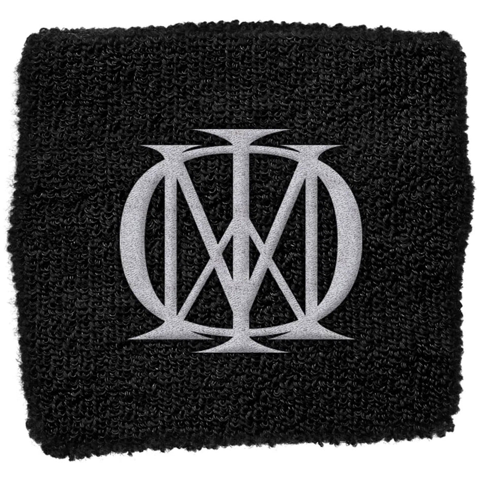 Dream Theater Unisex Embroidered Wristband: Symbol (Black)