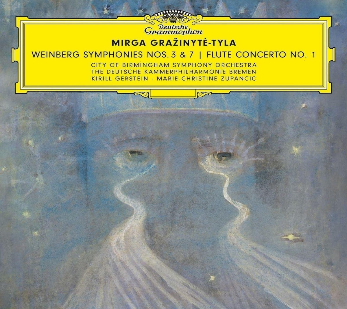 Myrga Grazinyte-Tyla - Weinberg: Symphonies Nos 3 & 7 & Flute Concerto - [CD]