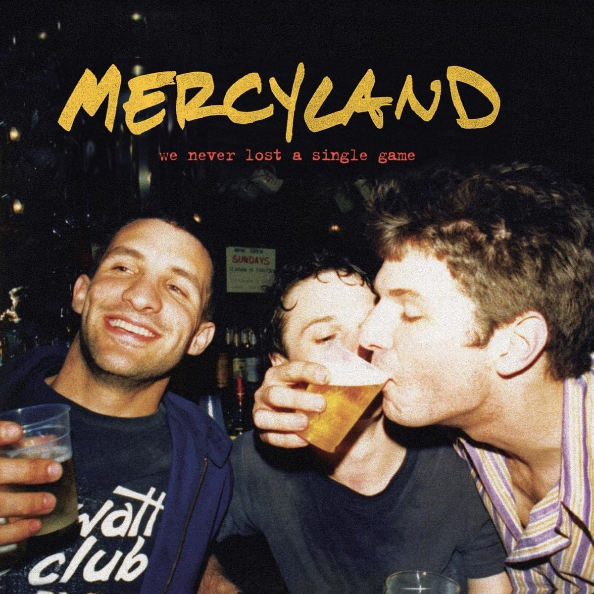 Mercyland - We Never Lost A Single Game - (Indie Exclusive, Limited Edition, Clear Vinyl, Red, Yellow) - [Vinyl]