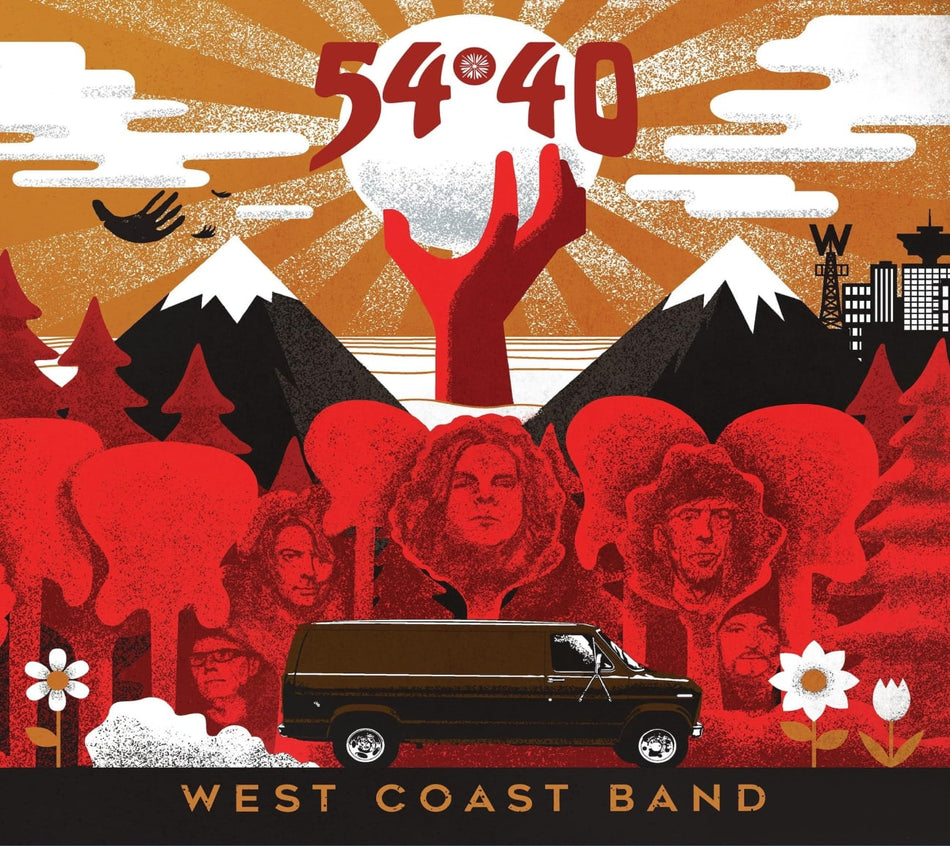 54-40 - West Coast Band - [CD]