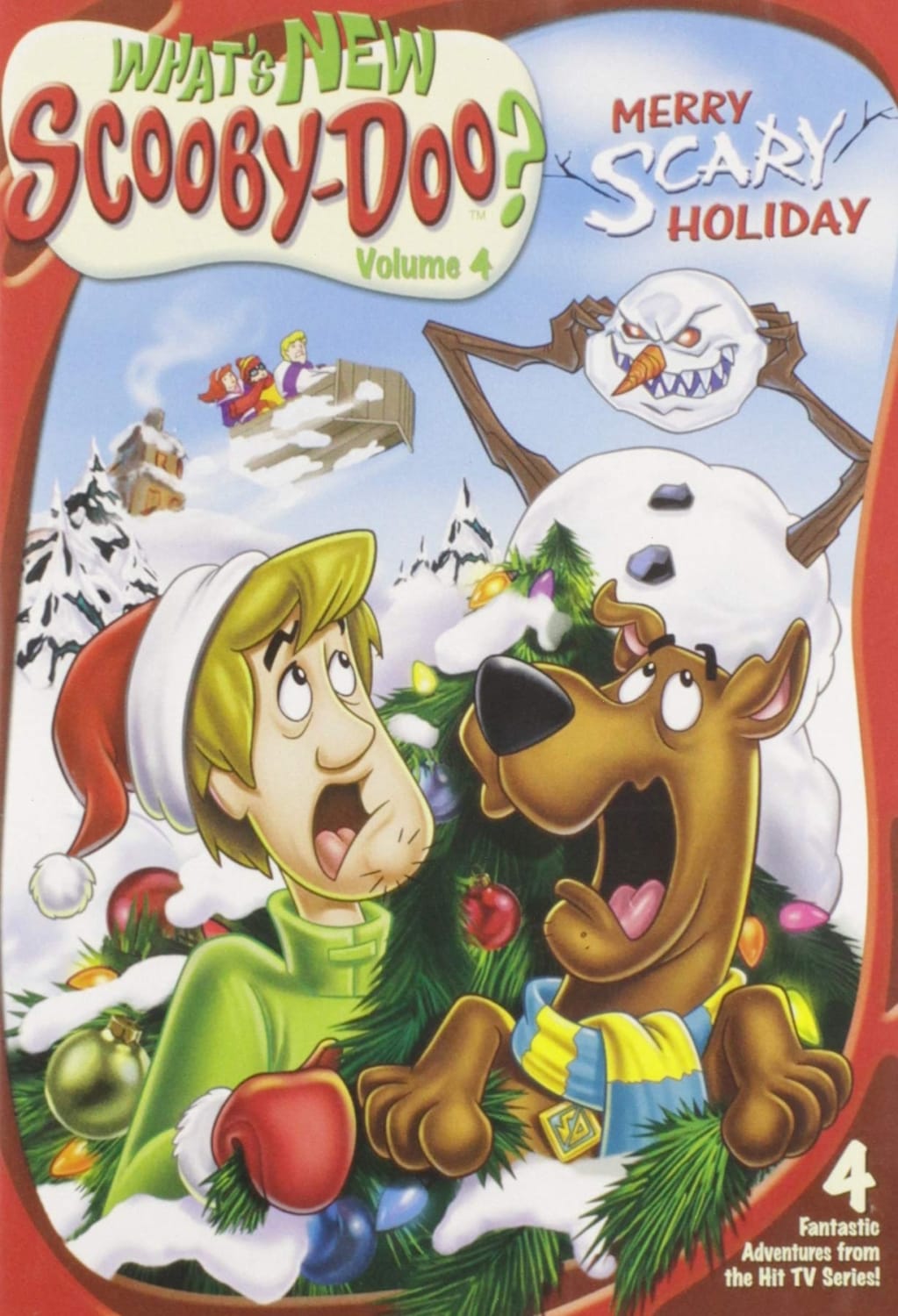 What's New Scooby-Doo 4: Merry Scary Holiday - (Subtitled, Dubbed, Standard Screen) - [DVD]