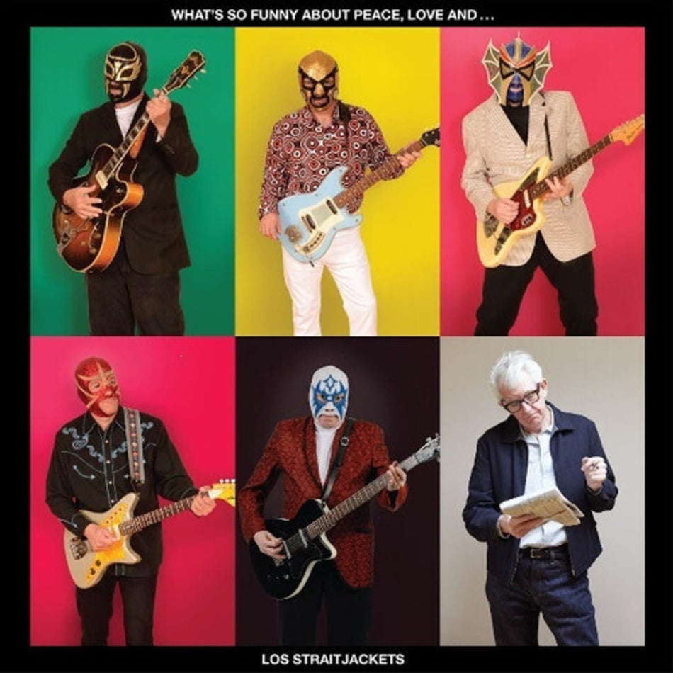 Los StraitJackets - What'S So Funny About Peace, Love And Los Straitjackets - Yellow - (Colored Vinyl, Yellow) - [Vinyl]