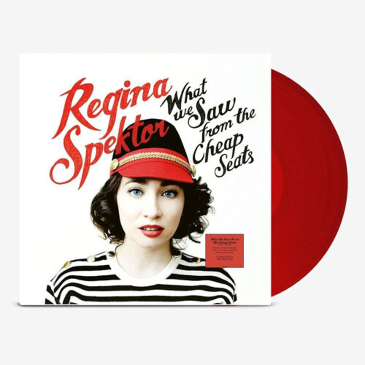 Regina Spektor - What We Saw From The Cheap Seats (Translucent Red LP) - (Colored Vinyl, Red) - [Vinyl]