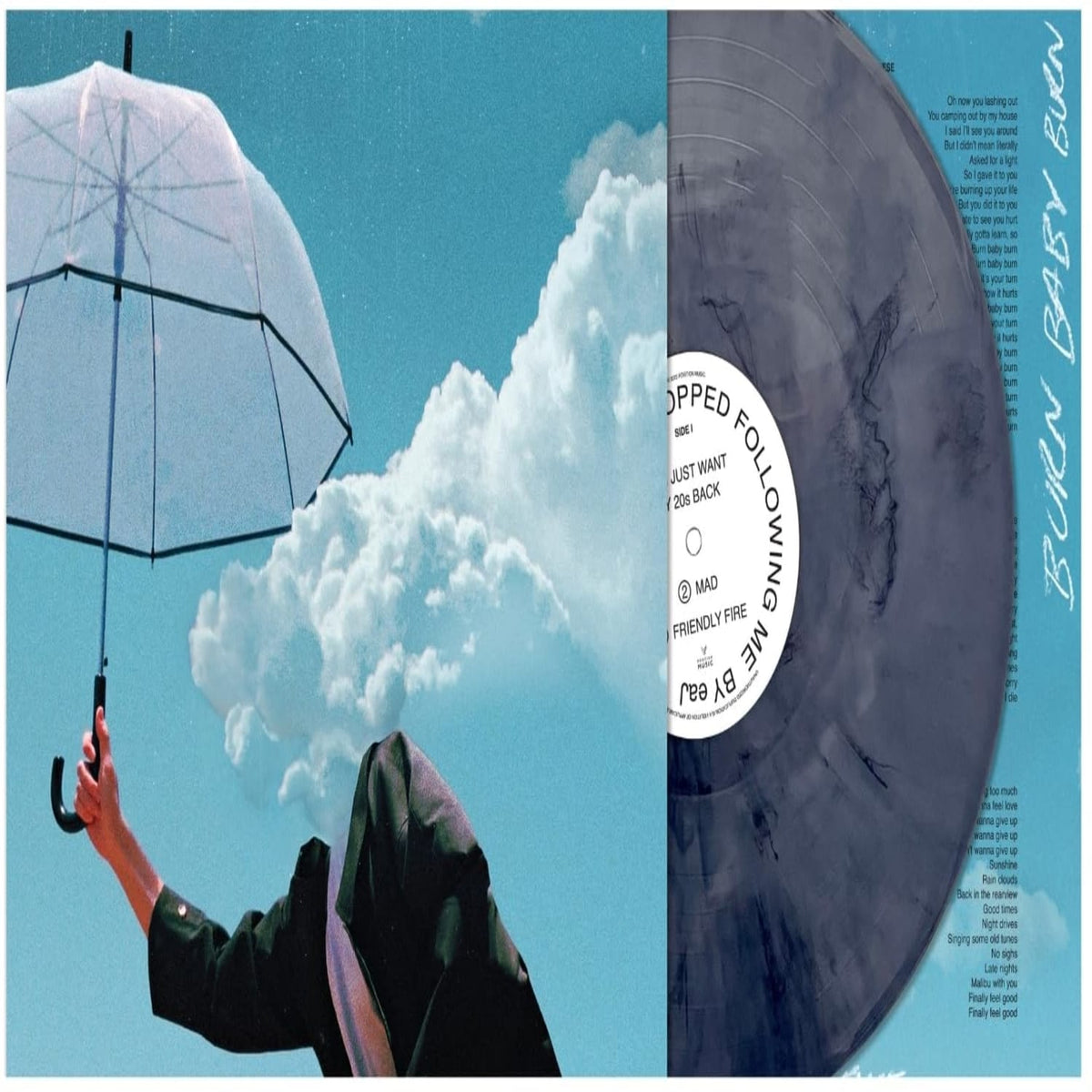 Eaj - When the Rain Stopped Following Me - Blue - (Colored Vinyl, Blue) - [Vinyl]