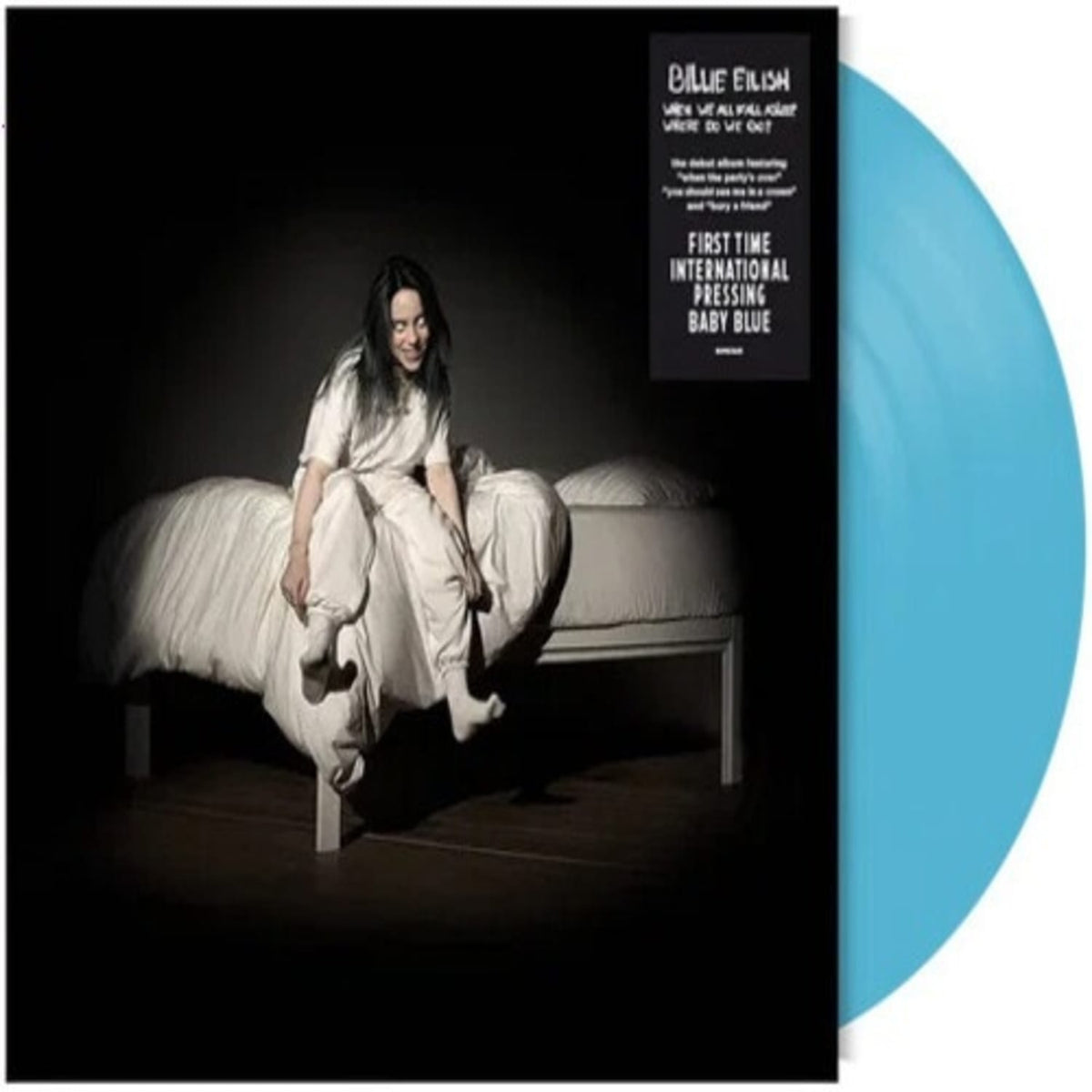 Billie Eilish - When We All Fall Asleep Where Do We Go - Limited Baby Blue Colored - [Vinyl]