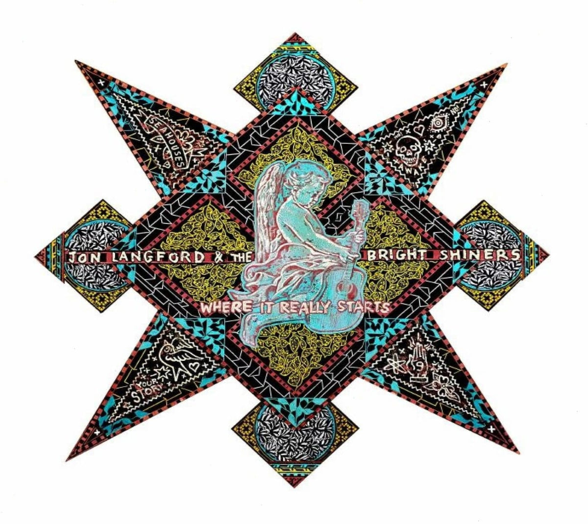 JON LANGFORD & THE BRIGHT SHINERS - Where It Really Starts - [CD]