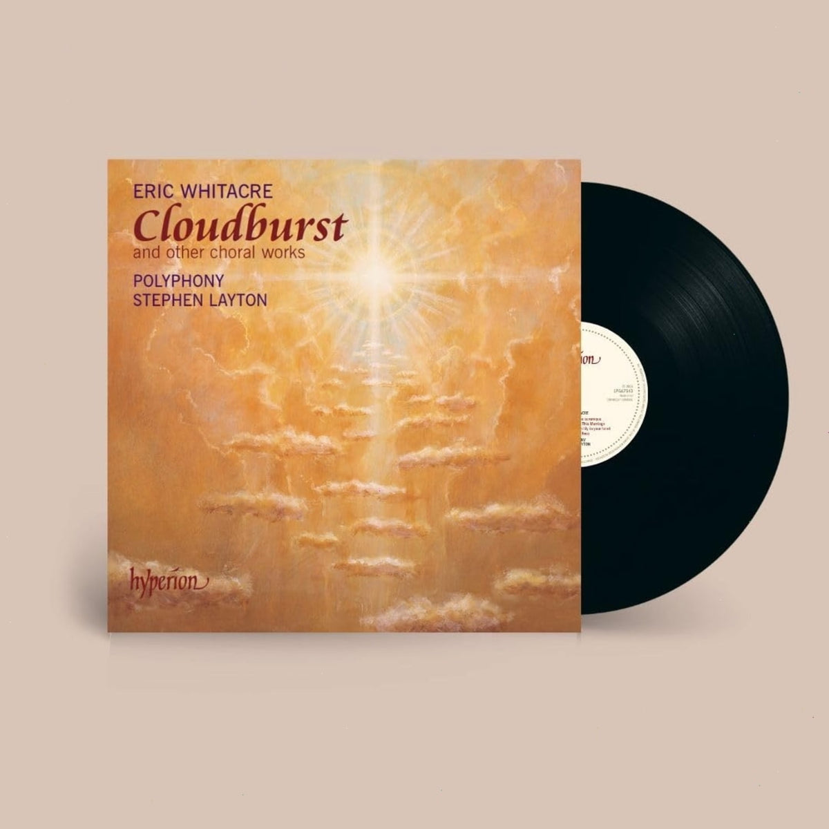 Stephen Layton Polyphony - Whitacre: Cloudburst Edition (LP) - [Vinyl]