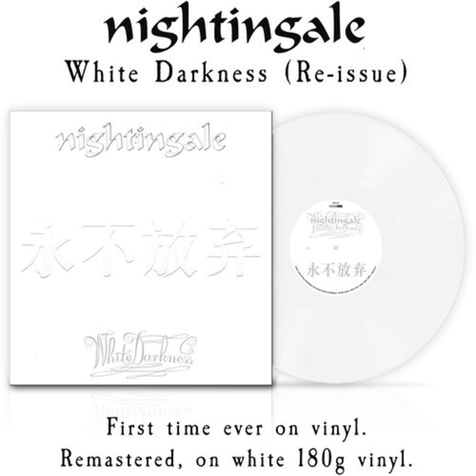 Nightingale - White Darkness - (Colored , White, 180 Gram , Reissue) - [Vinyl]