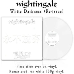 Nightingale - White Darkness - (Colored , White, 180 Gram , Reissue) - [Vinyl]