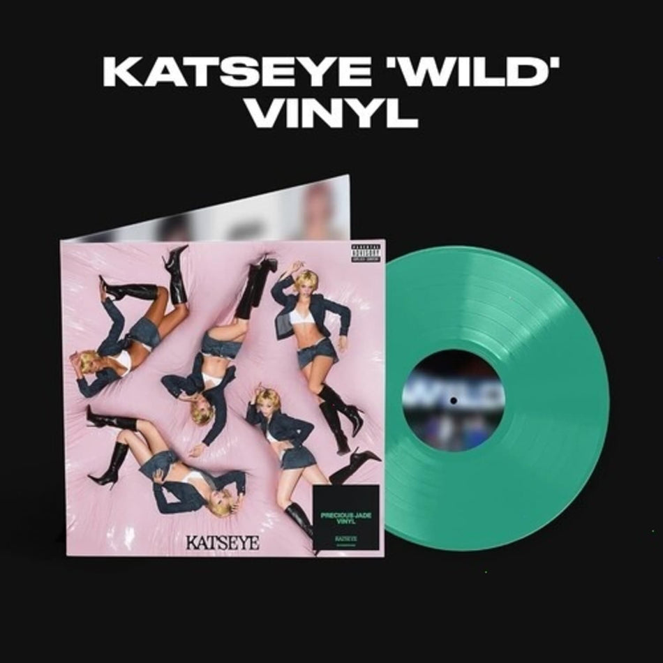 Katseye - Wild [Explicit Content] - (Parental Advisory Explicit Lyrics, Colored , Gatefold LP Jacket, Photo / Photo Card) - [Vinyl]
