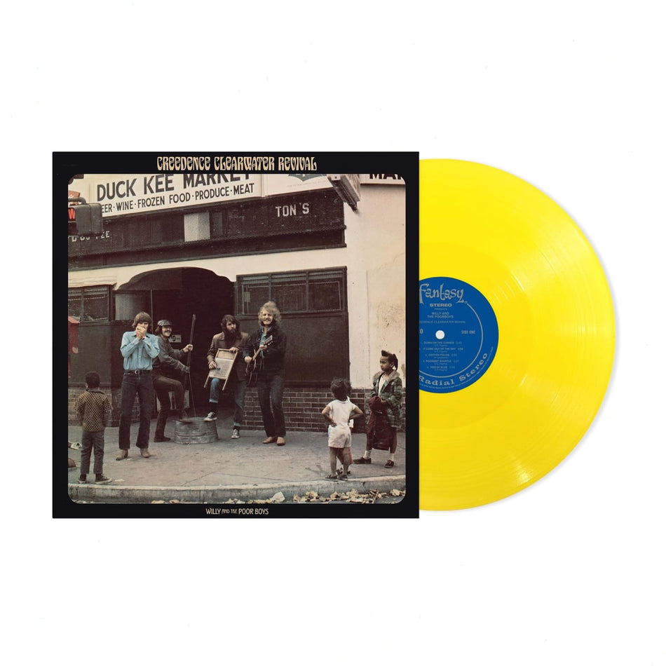 Creedence Clearwater Revival - Willy And The Poor Boys [Canary Yellow LP] - (Colored Vinyl, Yellow, Remastered) - [Vinyl]