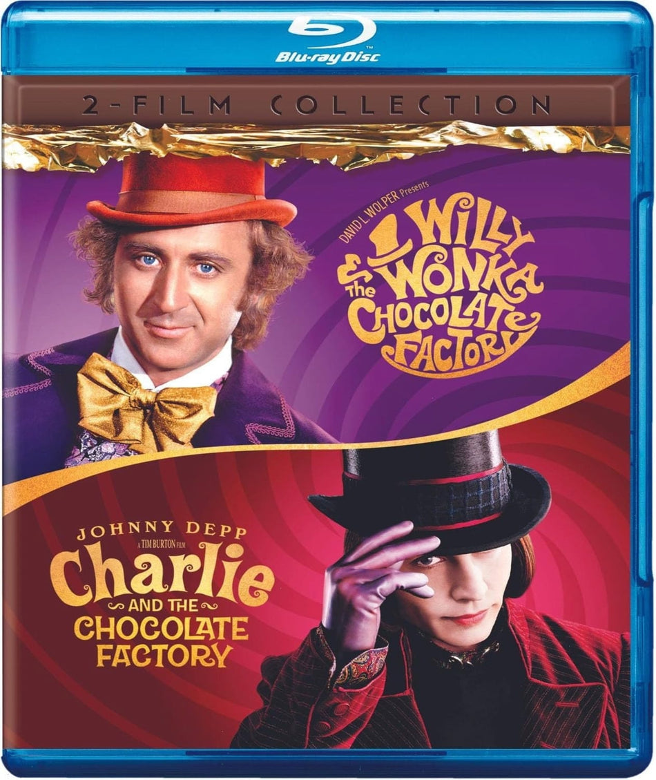 Willy Wonka & the Chocolate Factory / Charlie and the Chocolate Factory 2-Film Collection - [Blu-ray]