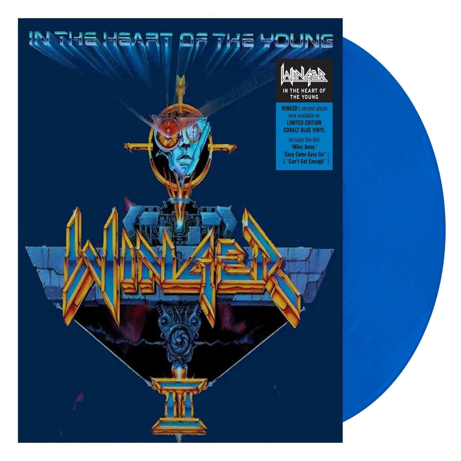 Winger - Winger II: In The Heart Of The Young - (Colored Vinyl, Blue) - [Vinyl]