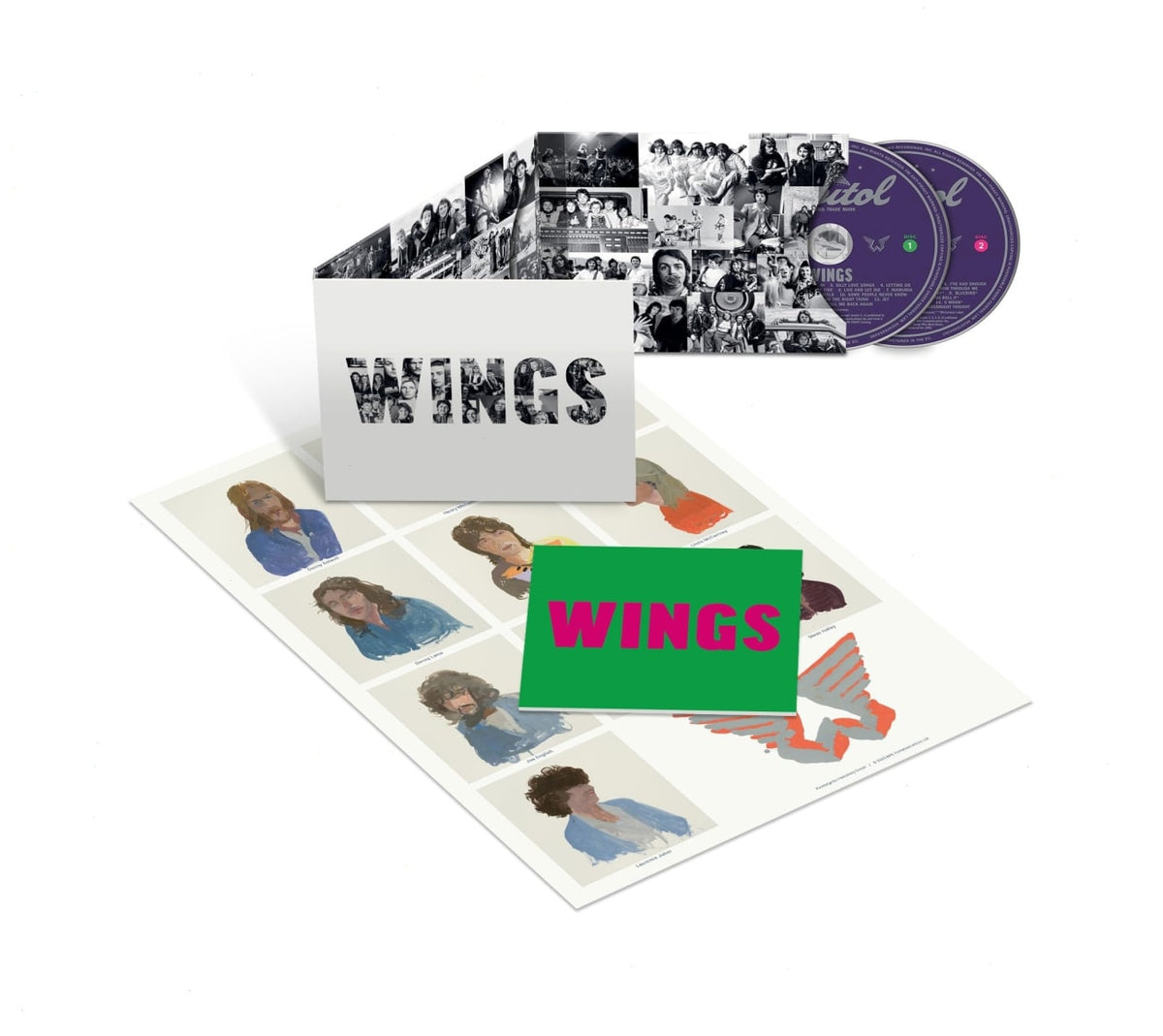 Paul McCartney & Wings - Wings Deluxe - (Deluxe Edition, Booklet, Poster, Digipack Packaging) - [CD]