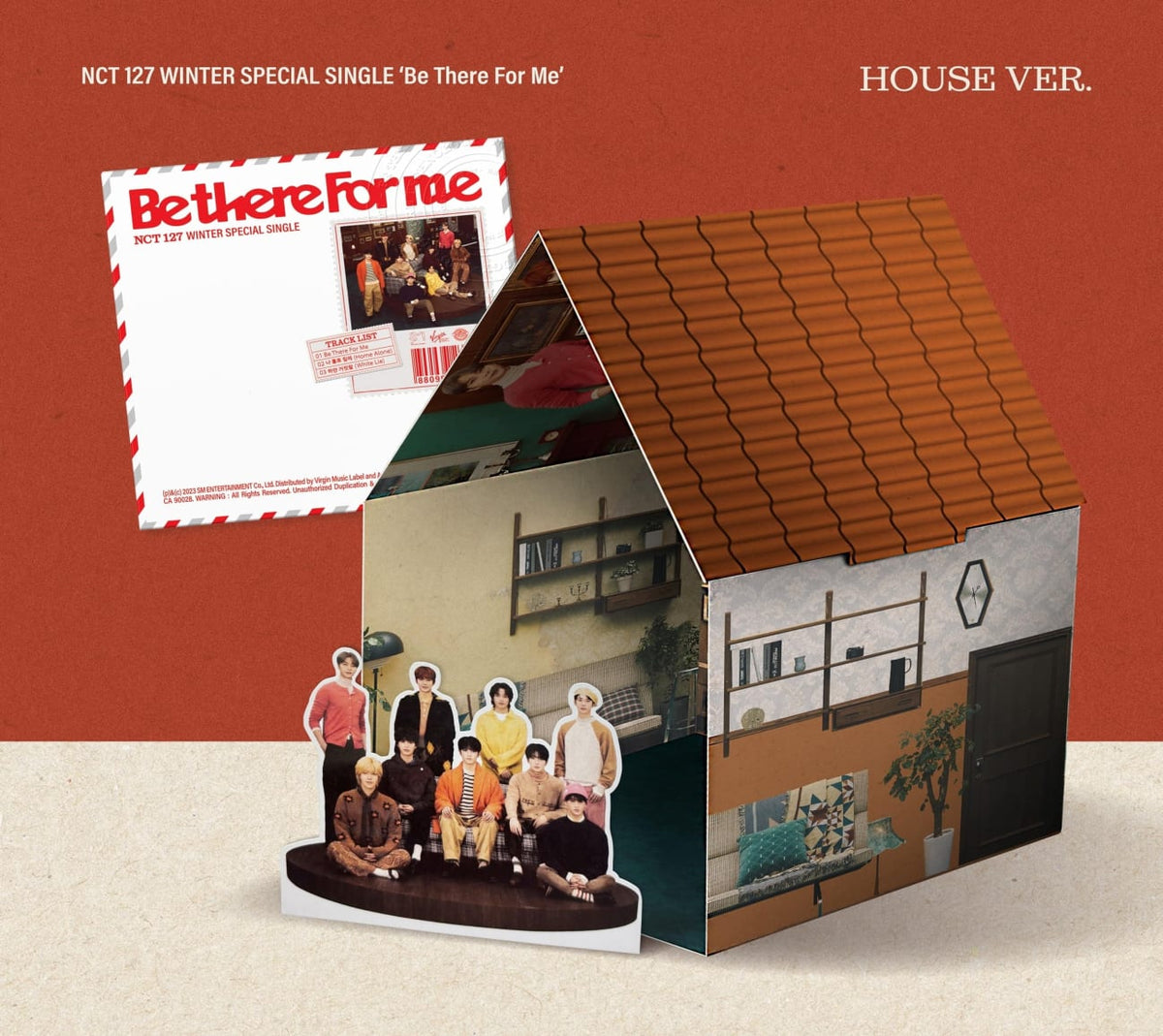 NCT 127 - Winter Special Single 'Be There For Me' [House Ver.] - (Booklet, Postcard, Photo / Photo Card, Ornament) - [CD]