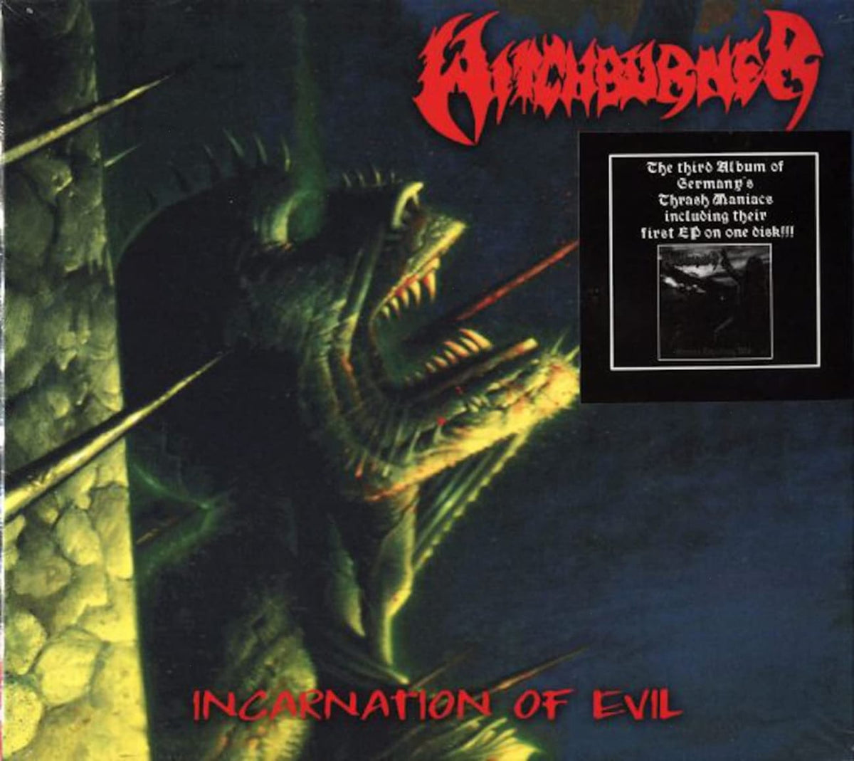 Witchburner - Incarnation Of Evil / German Thrashing War - [CD]