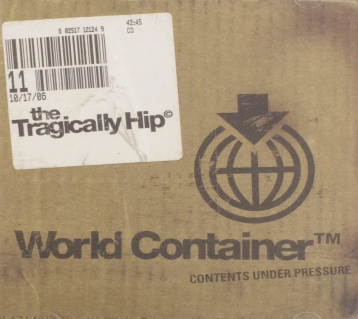 The Tragically Hip - WORLD CONTAINER [JEWEL] - [CD]