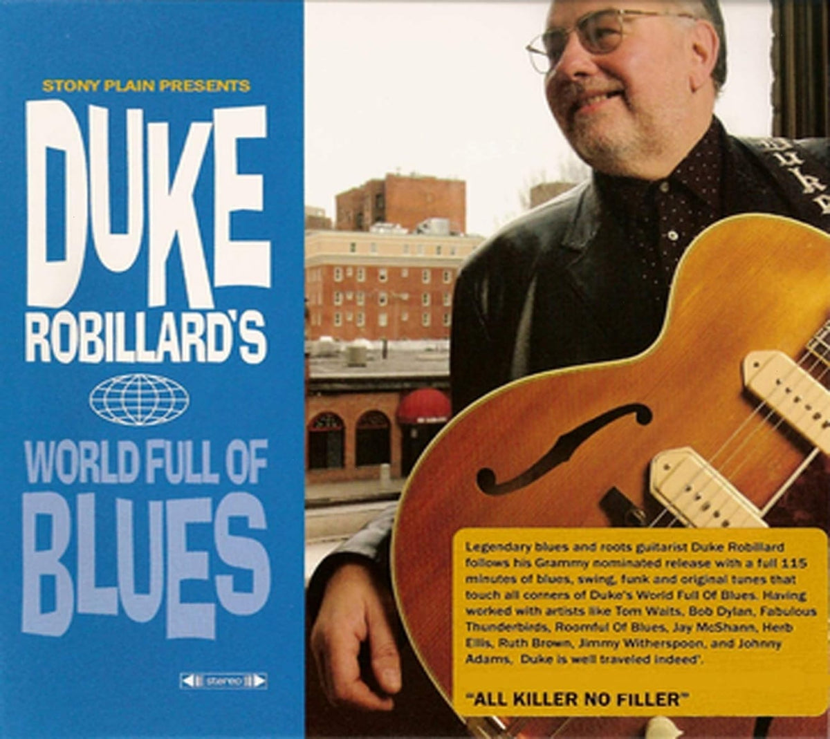 Duke Robillard - WORLD FULL OF BLUES - [CD]