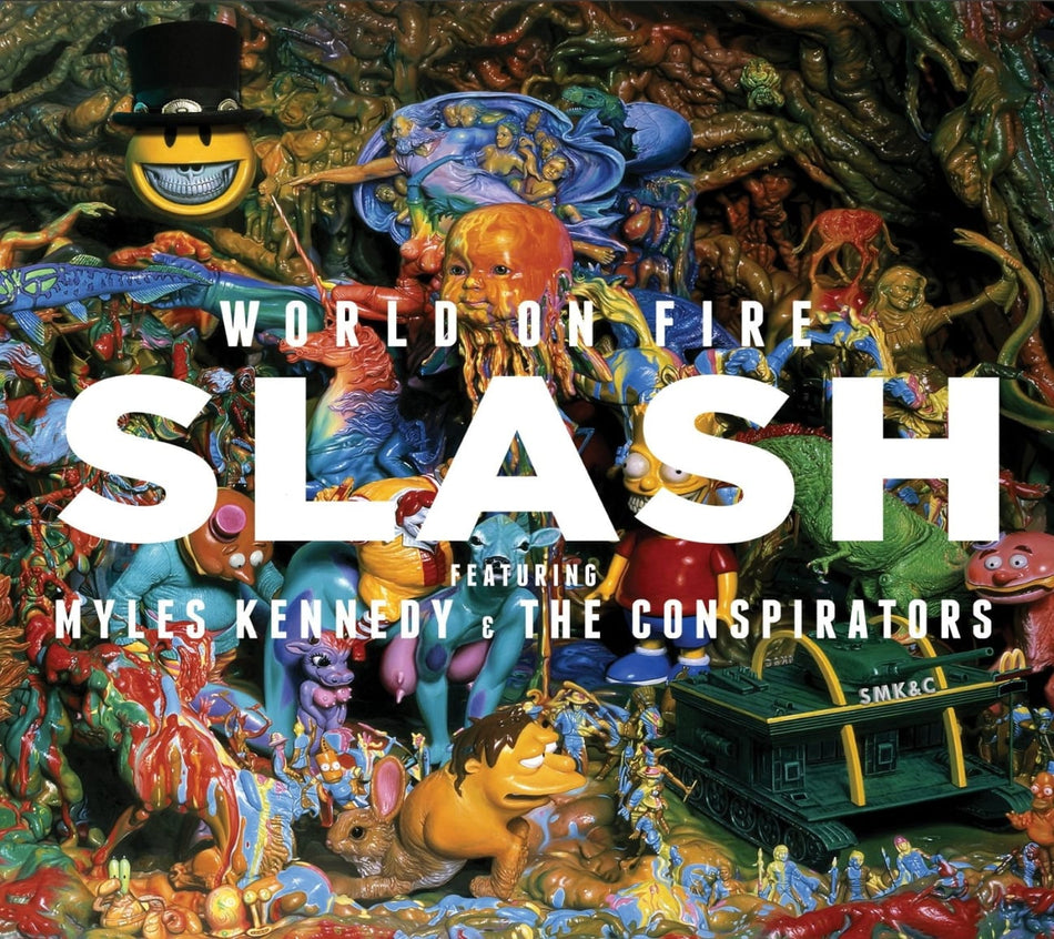 Slash - World on Fire - [CD]