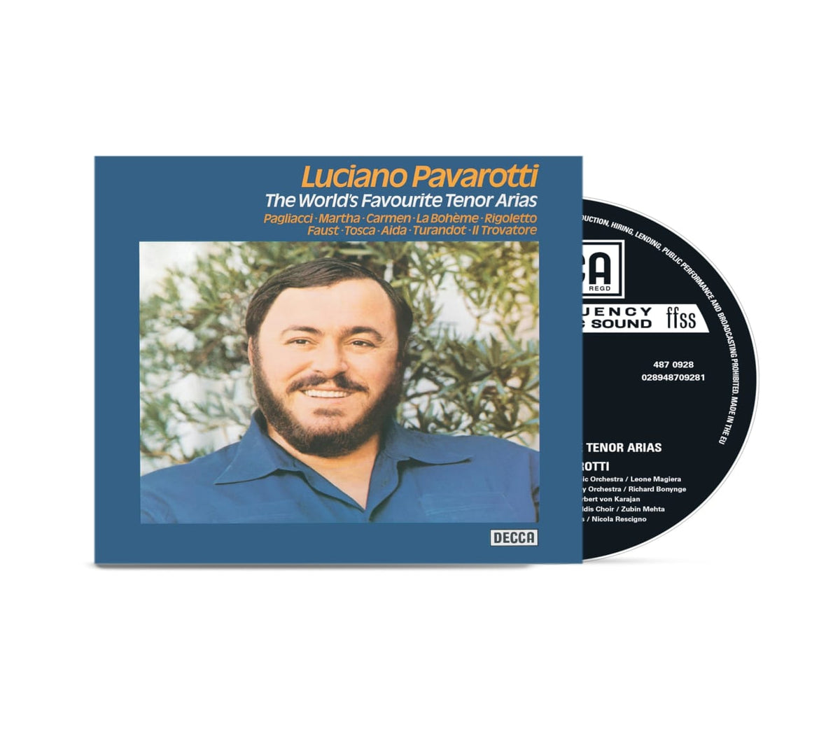 Luciano Pavarotti - World's Favourite Tenor Arias - [CD]