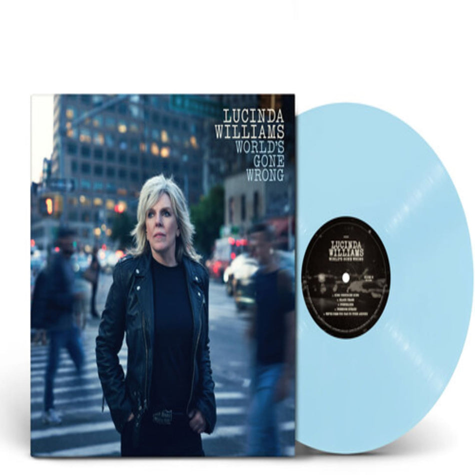 Lucinda Williams - World's Gone Wrong (Indie Sky Blue) - (Indie Exclusive, Colored , Light Blue) - [Vinyl]