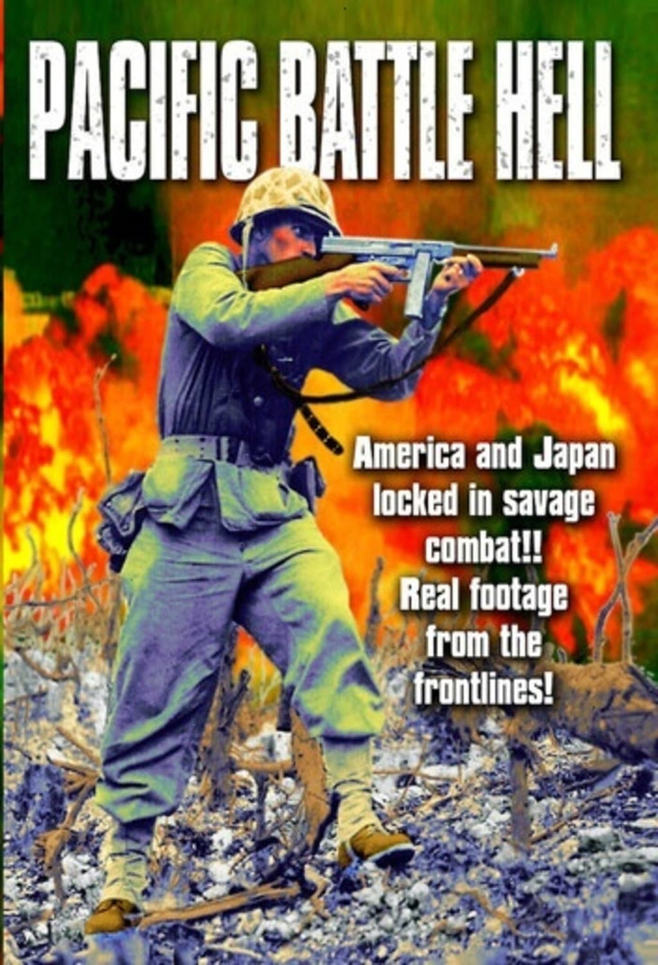 WWII - Pacific Battle Hell: Fury In The Pacific (1945)/ My Japan (1943)/ Target Japan (1944)/ Who Died (1943)/ Japan's Surrender (1944) - [DVD]