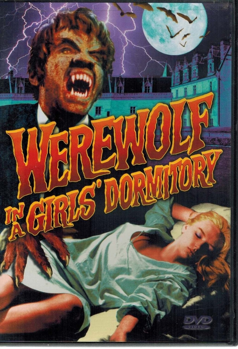 Werewolf in a Girl's Dormitory - (Black & White) - [DVD]