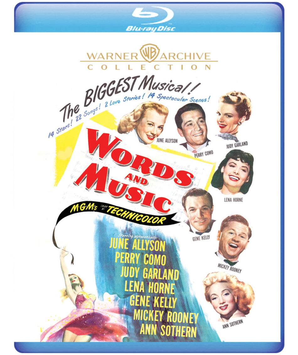 Words and Music - (Digital Theater System, Mono Sound) - [Blu-ray]