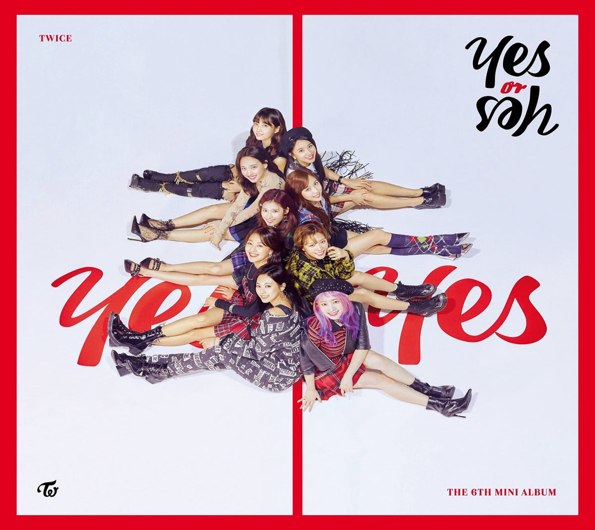 TWICE - YES or YES - (Large Item) - [CD]