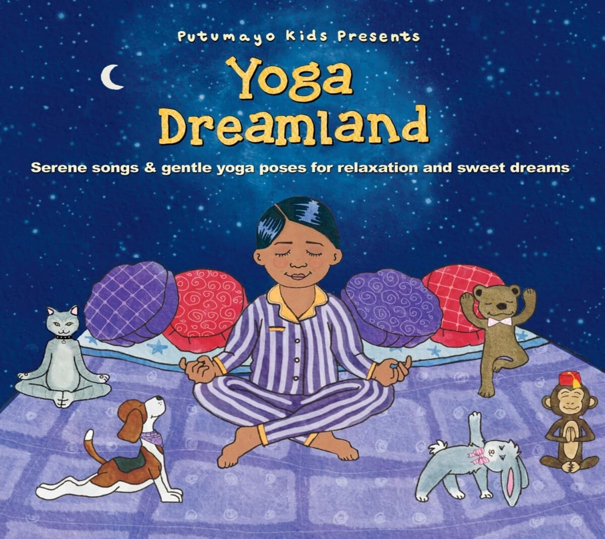 Putumayo Kids Presents - Yoga Dreamland - (Digipack Packaging, Digital Download Card) - [CD]