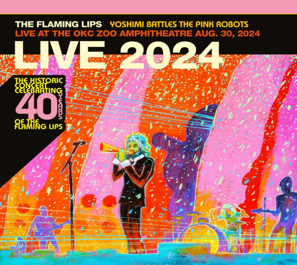 The Flaming Lips - Yoshimi Battles The Pink Robots Live At The OKC Zoo Amphitheatre, Aug. 30, 2024 - [CD]