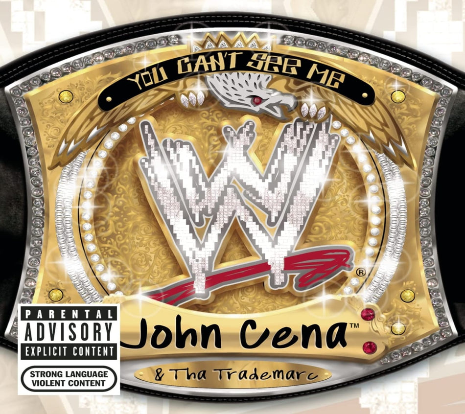 John Cena & Tha Trademarc - YOU CAN'T SEE ME - [CD]