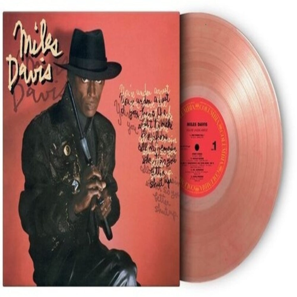 Miles Davis - You're Under Arrest - Limited 180-Gram Red & Clear Marble Colored - [Vinyl]