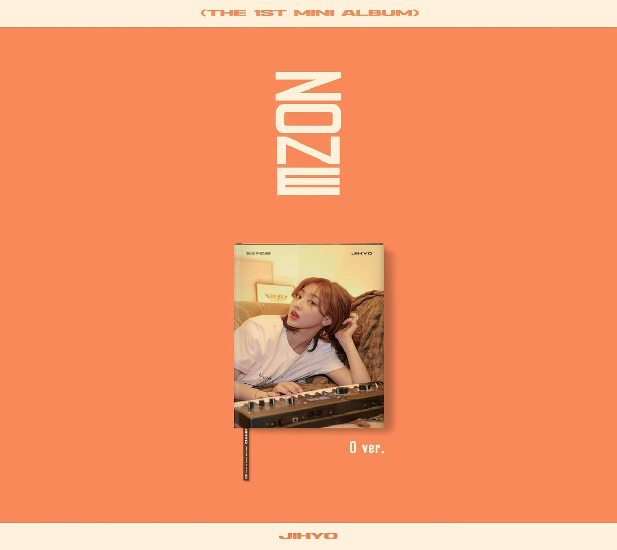 Jihyo (Twice) - Zone (O Ver.) - (Sticker, Photo / Photo Card, Postcard, Poster, Bookmark) - [CD]